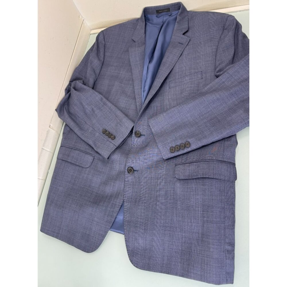 Lauren Ralph Lauren Black Label Blazer Jacket 46R Slim Fit Navy Blue 2 Button